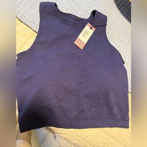 NWT Kindred Bravely Women's navy Tank Top